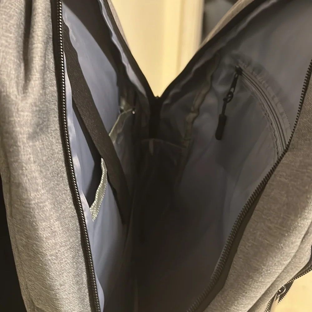 Yoked Apparel Business & Travel Laptop Backpack, Gray